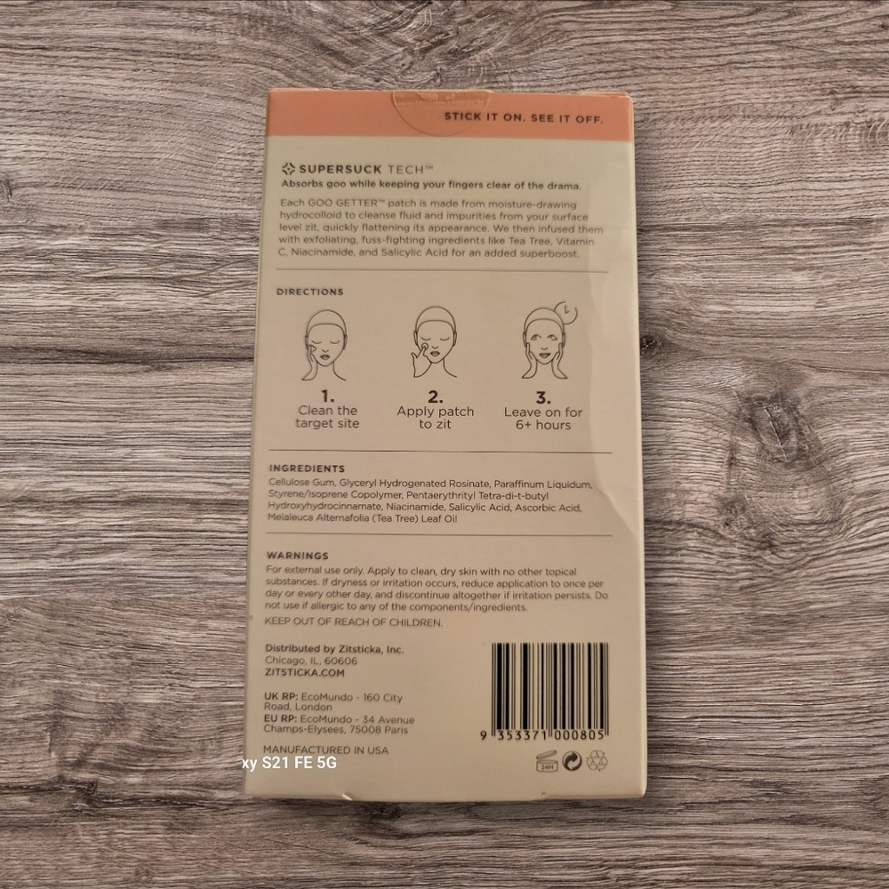 Goo Getter Clarifying Blemish Patches, 36 Count, NIB - Picture 4 of 4